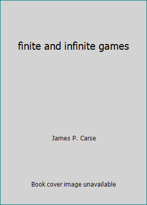 finite and infinite games 0140093990 Book Cover