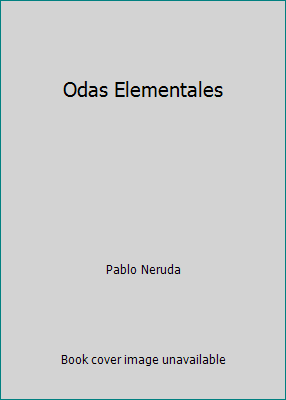 Odas Elementales 8432203092 Book Cover
