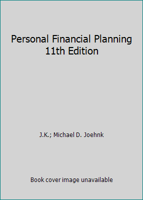 Personal Financial Planning 11th Edition 032483263X Book Cover
