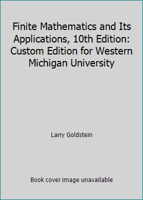 Finite Mathematics and Its Applications, 10th E... 0558368883 Book Cover