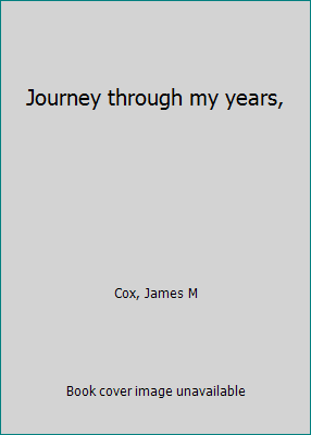 Journey through my years, B0007DN5W0 Book Cover