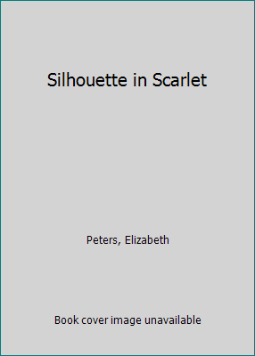 Silhouette in Scarlet [Large Print] 0816135924 Book Cover