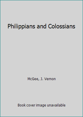 Philippians and Colossians B0006YFOE2 Book Cover