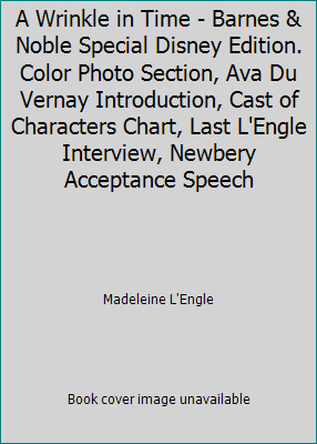 A Wrinkle in Time - Barnes & Noble Special Disney Edition. Color Photo...