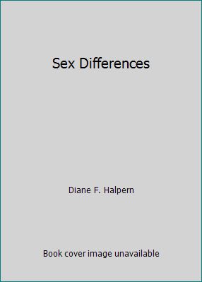 Sex Differences 0805808450 Book Cover