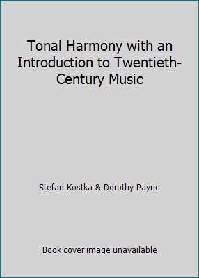 Tonal Harmony with an Introduction to Twentieth... 0073000566 Book Cover