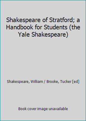 Shakespeare of Stratford; a Handbook for Studen... B00474MQ7K Book Cover