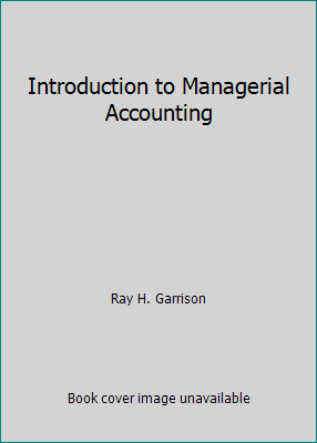 Introduction to Managerial Accounting 0077656539 Book Cover