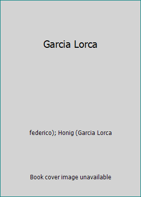 Garcia Lorca B001PBA1ZM Book Cover