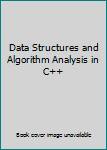 Data Structures and Algorithm Analysis in C++