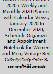 Get Shit Done You Badass Bitch Planner 2020 : Weekly and Monthly 2020 Planner with Calendar Views, January 2020 to December 2020, Schedule Organizer and Appointment Notebook for Women and Men, Vintage