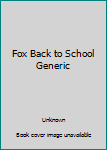 DVD Fox Back to School Generic Book