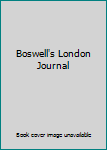 Hardcover Boswell's London Journal Book