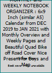Paperback 2020 PLANNER MONTHLY and WEEKLY NOTEBOOK ORGANIZER : 6x9 Inch (similar A5) Calendar from DEC 2019 to JAN 2021 with Monthly Overview and Weekly Pages and Beautiful Quad Bike off Road Cover Nice Present for Boys and Men Book