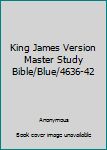 Hardcover King James Version Master Study Bible/Blue/4636-42 Book