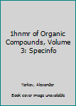 CD-ROM 1hnmr of Organic Compounds, Volume 3: Specinfo Book