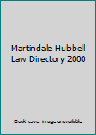 Hardcover Martindale Hubbell Law Directory 2000 Book