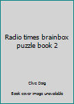 Paperback Radio times brainbox puzzle book 2 Book