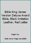 Deluxe Award Bible: King James Version (KJV), black imitation leather, words of Christ in red