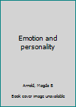 Unknown Binding Emotion and personality Book