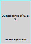 Unknown Binding Quintessence of G. B. S. Book