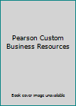 Paperback Pearson Custom Business Resources Book