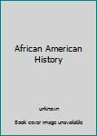 Hardcover African American History Book