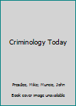 Hardcover Criminology Today Book