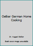 Oetker German Home Cooking