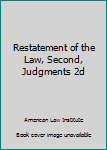 Hardcover Restatement of the Law, Second, Judgments 2d Book