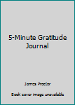 Paperback 5-Minute Gratitude Journal Book