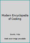 Hardcover Modern Encyclopedia of Cooking Book