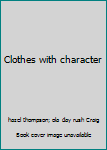 Hardcover Clothes with character Book