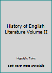 Hardcover History of English Literature Volume II Book