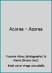 Hardcover Acores - Azores Book