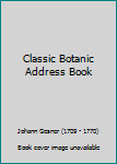 Hardcover Classic Botanic Address Book
