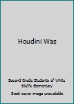 Paperback Houdini Was Book