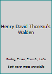 Paperback Henry David Thoreau's Walden Book