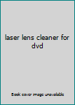 Electronics laser lens cleaner for dvd Book