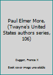 Paul Elmer More