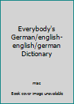 Paperback Everybody's German/english-english/german Dictionary Book