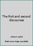 Unknown Binding The first and second discourses Book
