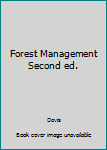 Hardcover Forest Management Second ed. Book