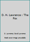 Paperback D. H. Lawrence : The Fox Book