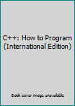 Paperback C++: How to Program (International Edition) Book
