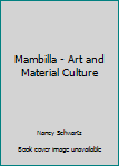 Hardcover Mambilla - Art and Material Culture Book