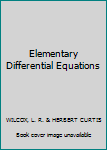 Hardcover Elementary Differential Equations Book