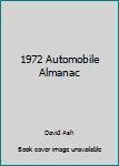 Paperback 1972 Automobile Almanac Book