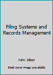 Hardcover Filing Systems and Records Management Book