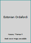 Paperback Estonian Ordafordi [Icelandic] Book